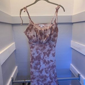 Topshop Tie Dye Dress